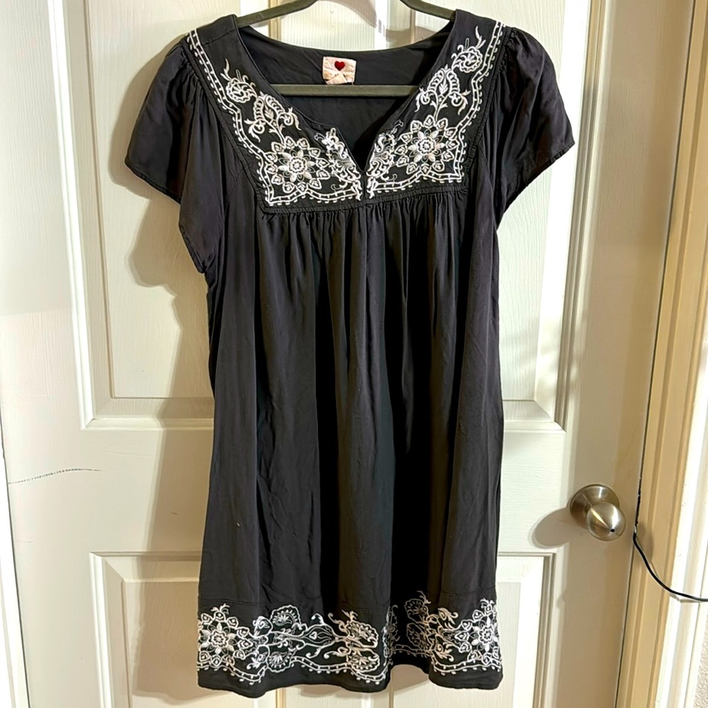 Spanish inspired dress gray